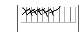 A grid of ten columns in two rows. Six boxes are checked.